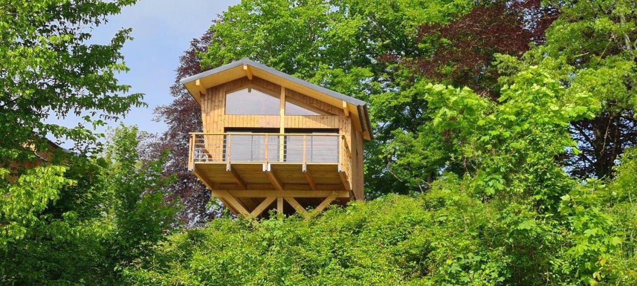 Cabanes Du Domaine Des Fees Dole Exterior photo