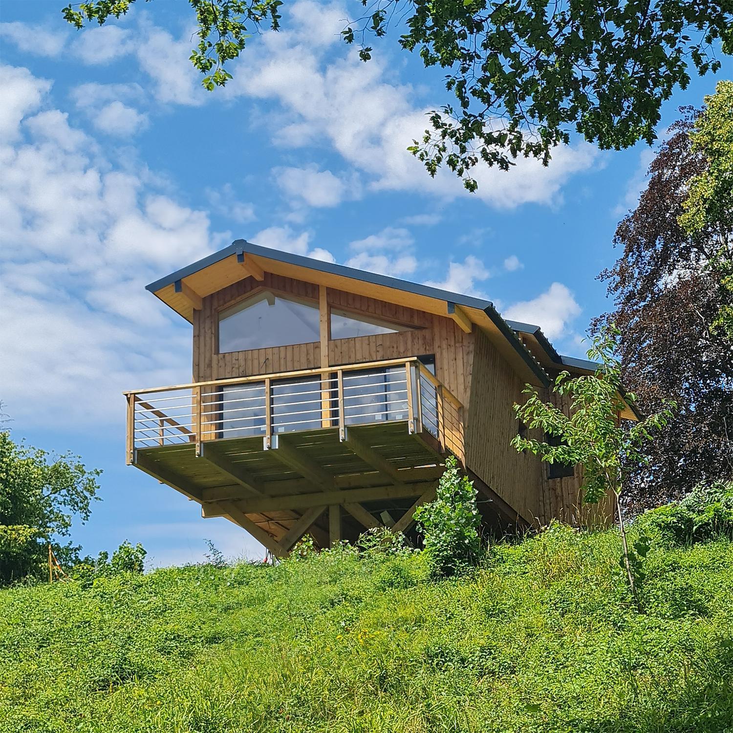 Cabanes Du Domaine Des Fees Dole Exterior photo